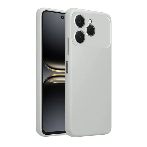 Чохол MAKE Tecno Spark 40 Silicone Titanium Grey - фото 4