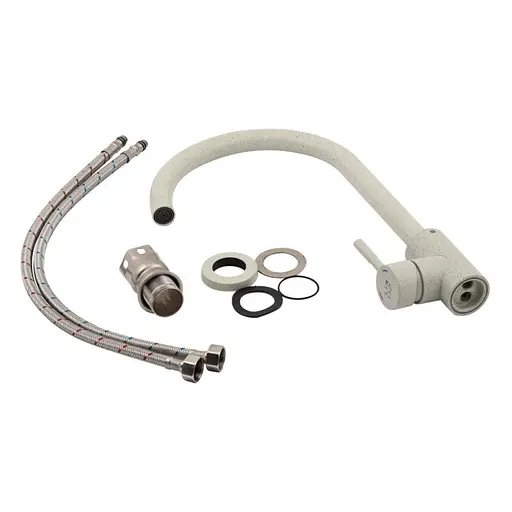 Смеситель для кухни Lidz (GRA) 12 32 015F-8 - фото 4