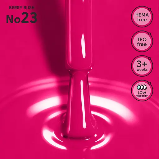 Гель-лак Shelly 23 Berry Rush 12 мл - фото 2