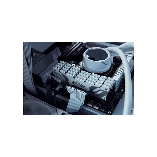 Модуль пам'яті для комп'ютера DDR5 32GB (2x16GB) 8000 MHz Renegade White Kingston Fury (ex.HyperX) (KF580C38RWK2-32) - фото 11