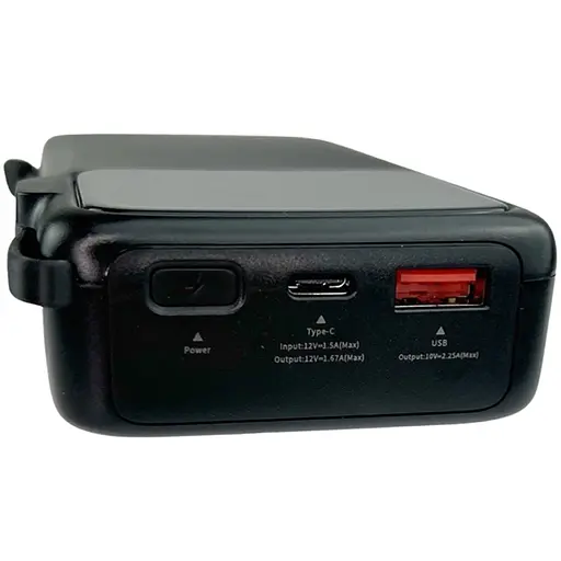 Повербанк зі швидкою зарядкою Yoobao 20000 мАг 22,5W Q22 PD+QC Чорний - фото 4