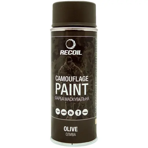 Фарба маскувальна аерозольна RecOil олива 400 мл