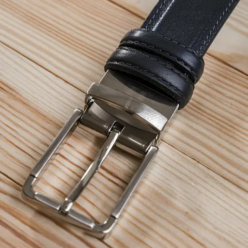 Ремінь шкіряний Grande Pelle чоловічий 3,4х120 см acs0014943 - фото 8