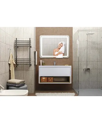 Дзеркало Мойдодир Tina 100х75 / 75x100 з LED-підсвіткою - фото 7