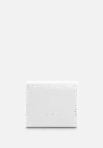 Кожаный кошелек 2.2 белый - фото 7