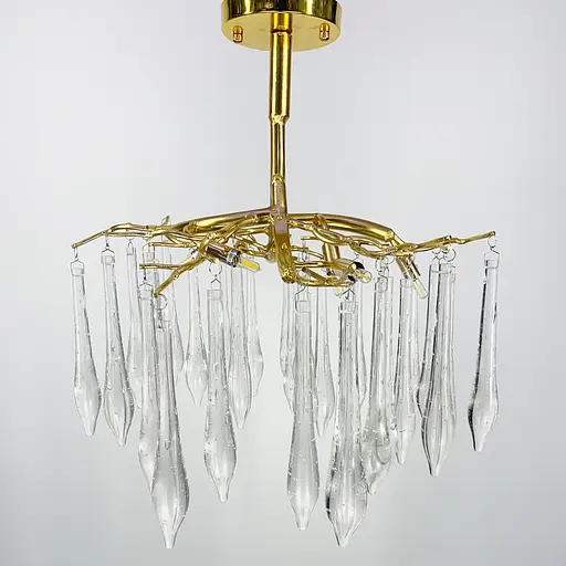 Завораживающая люстра с двумя вариантами подвесов Line.F Диаметр 60см - фото 4