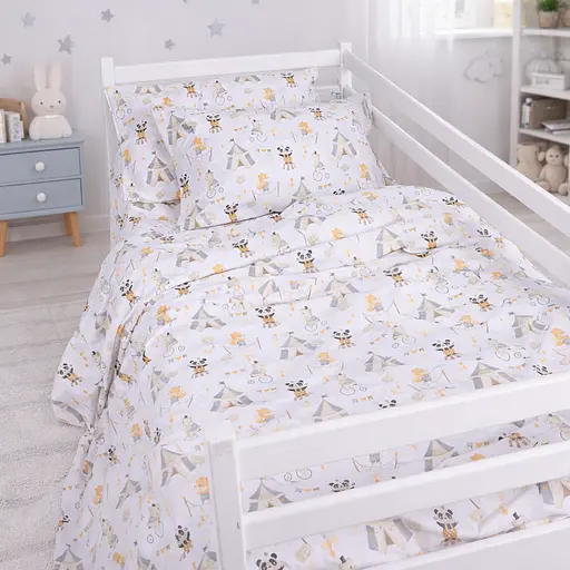 Комплект постільної білизни Ranforce Elite Mirson Baby Circus 175х210см (2200012576915) - фото 1