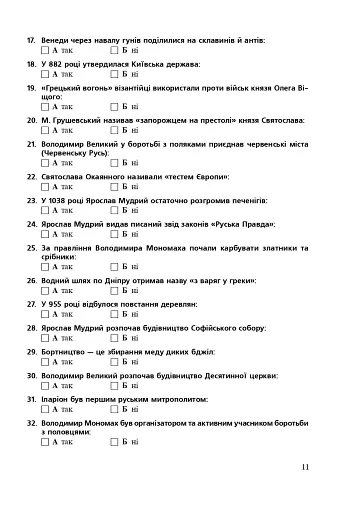 Історія України. Тести для перевірки компетентності - фото 10