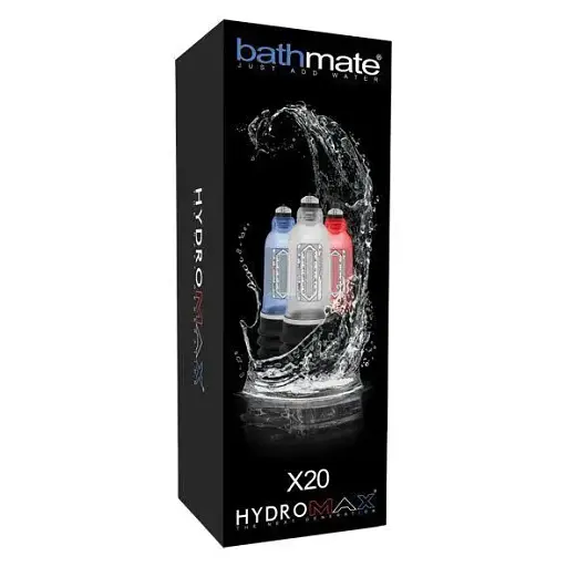 Гидропомпа Bathmate Hydromax 5 Clear (X20) для члена длинной от 7.5 см до 12.5 см диаметр до 4.5 см - фото 3