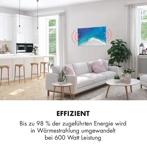 Инфракрасный обогреватель Klarstein Wonderwall Air Art Beach (10034237) - фото 7