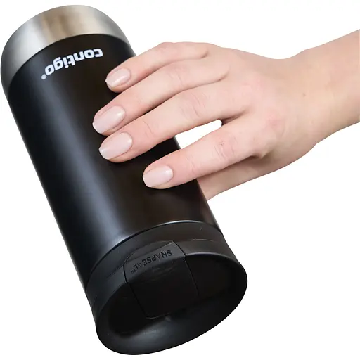 Термокухоль Contigo Huron 2.0, 0.47 л чорний (2205184) - фото 2