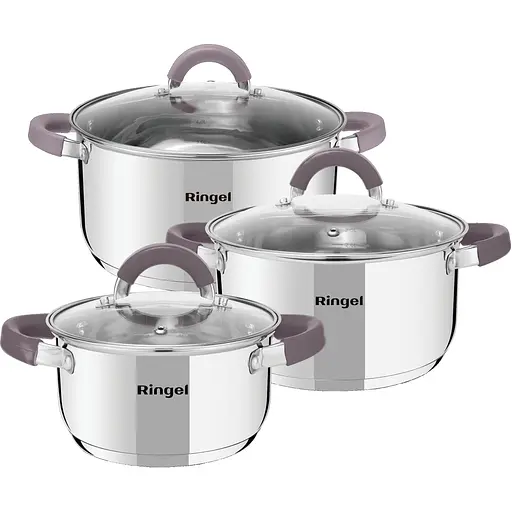 Набір каструль Ringel Meyer 3 предмети (RG-6000)
