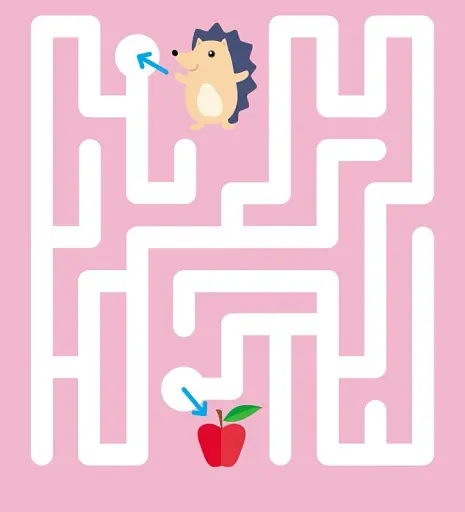 Багаторазові лабіринти. Їжачок - фото 5