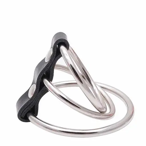 Сталевий фіксатор на пеніс "Володар Кілець" Сріблястий K000601 - фото 3