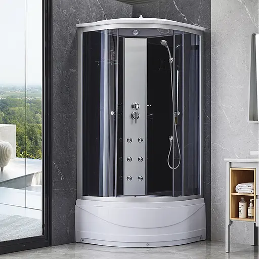 Гидромассажный бокс Lidz Tani SBM90x90.SAT.HIGH.GR - фото 10