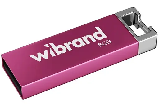 Flash Wibrand USB 2.0 Chameleon 8Gb Pink - фото 1