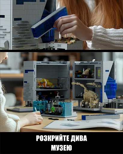 Конструктор Nifeliz Музей природи та науки (NF10286) - фото 3