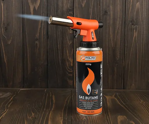 Газовий пальник з перемикачем режимів горіння, керамічним покриттям сопла та п'єзопідпалом Polax 1,3 kW, 1300 °C, 360 ° (32-036) - фото 15