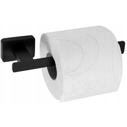 Тримач туалетного паперу Rea Oste 4 black REA-80042 Чорний - фото 1