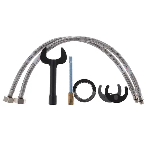 Змішувач для умивальника Ibergrif Square M11022 IB0022, Хром - фото 2