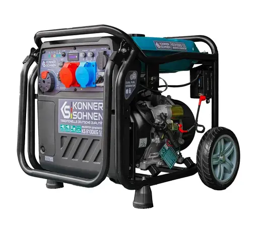 Інверторний генератор газ/бензин Konner&Sohnen 8/8.5 кВт KS 8100iEG 1/3 - фото 2