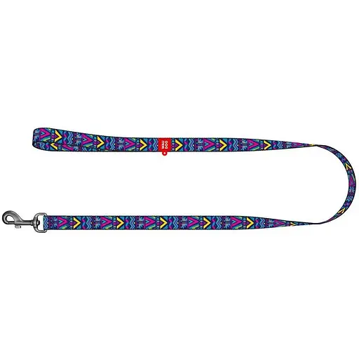 Повідець для собак Waudog Nylon нейлоновий, малюнок "Інді" - фото 2