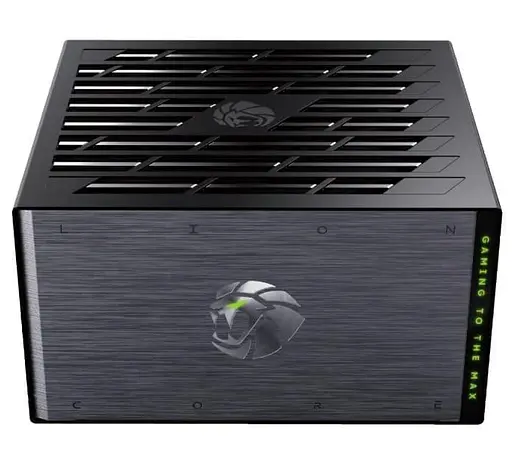 Блок живлення GameMax Lion core 1200P 1200W ATX 3.1 80+ Platinum (Lion core 1200P) - фото 1