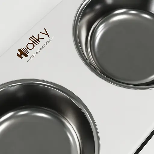 Hollky Base XXL40 — миски на підставці для дуже великих собак (2 × 2,8 л) - фото 5