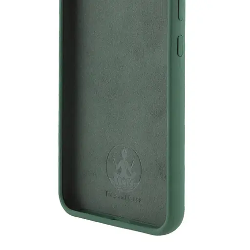 Чехол Silicone Cover Lakshmi Full Camera (AAA) with Logo для Google Pixel 9 Pro Зеленый / Cyprus Green - фото 2