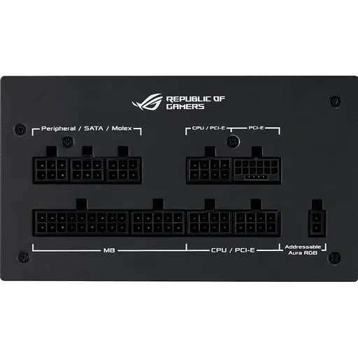 Блок питания Asus ROG Strix 750W Gold Aura Edition (90YE00P3-B0NA00) [141271] - фото 5
