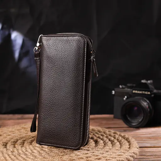 Женский кожаный кошелек Canpellini 19х9.5х2.5 см acs0025126 - фото 6