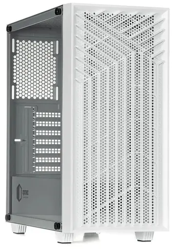 Корпус QUBE GERYON White (QBGERYON_FWNU3) Без БП - фото 1