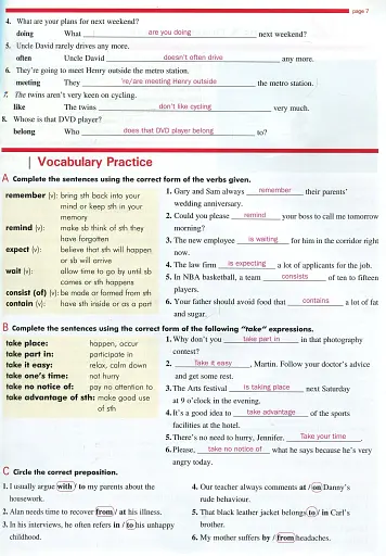 Grammar & Vocabulary Practice. Intermediate/B1. Teacher's Book - фото 7