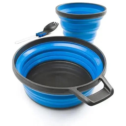 Набір посуду GSI Outdoors Escape 1 Person Table Set Синій (1099-79212)
