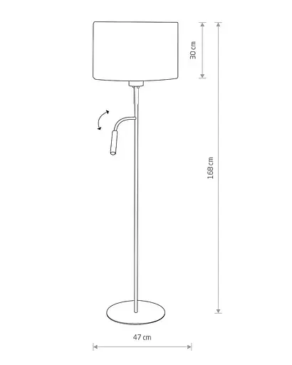 Торшер Nowodvorski 9072 Hotel plus - фото 2