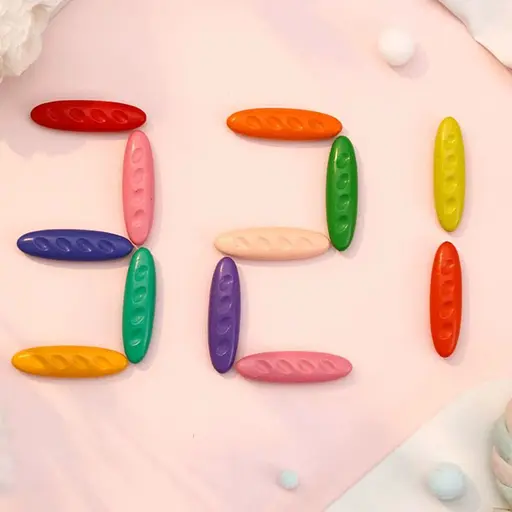 Набір кольорових олівців Deli Oil Painting Stick 24 шт. (118679) - фото 2