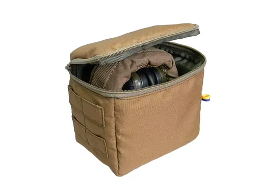 Підсумок захисний для тактичних активних навушників на MOLLE | Чехол для захисту та перенесення - фото 2