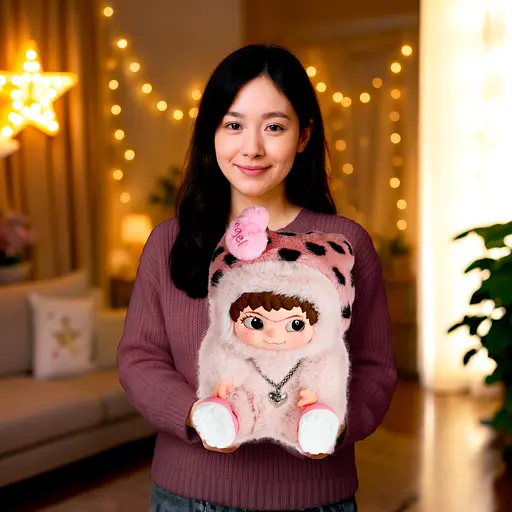 М'яка іграшка лімітована Pop Top Letsvan серії Wakuku - Янгол 800% 37 см - фото 8