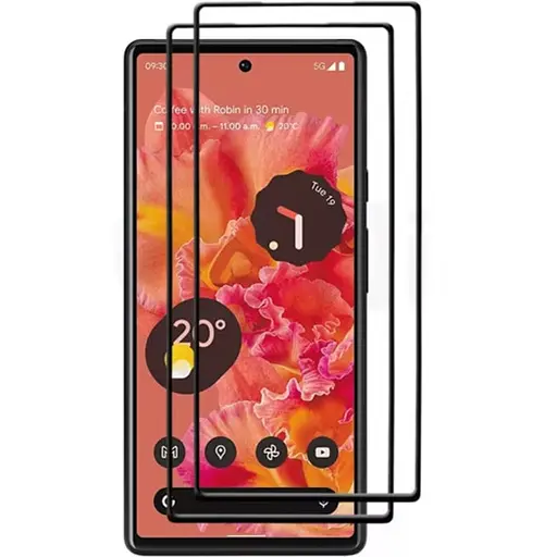 Захисне скло DK для Google Pixel 6 3D Full Glue 013179 black 2 шт.