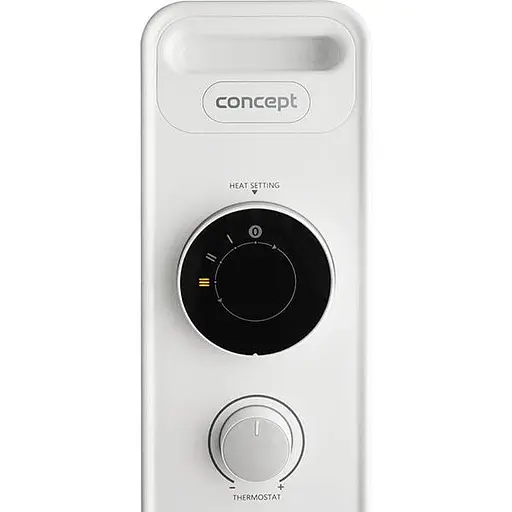 Электрообогреватель Concept RO3309 9 элементов, 3 уровня мощности, 2000W, регулируемый термостат, белый - фото 5