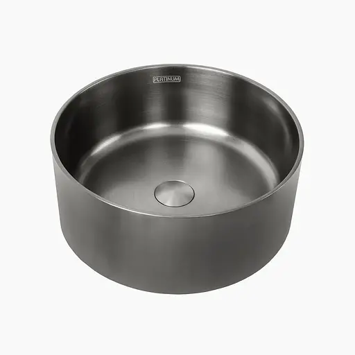 Умивальник Platinum Handmade PVD чорний 380x380 мм з нержавіючої сталі, Чорний - фото 1