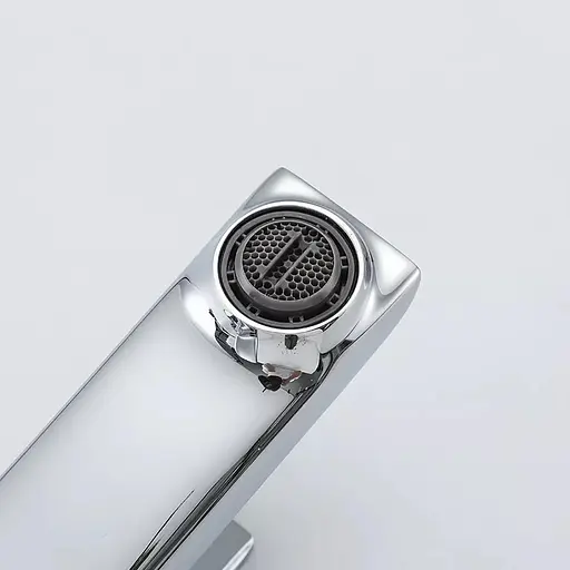 Змішувач для умивальника литий вилив хром Frap F1084 Хром - фото 4