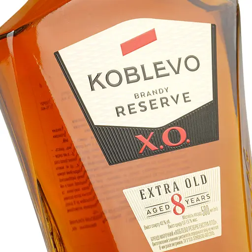Бренді Koblevo Reserve Extra Old 8 років витримки, 40%, 0,5 л (874144) - фото 5