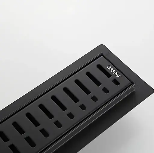 Душевой трап Gappo 70х600 мм, нержавеющая сталь, черный G86007-36 - фото 4