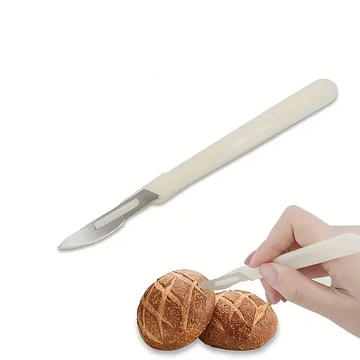 Пекарский нож (лам) для надрезов на тесте хлеборез тесторез лезвие для формовки и декора хлеба 88251 - фото 3