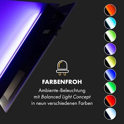 Вытяжка Klarstein Alina 600 м³/ч LED (10034105) - фото 7