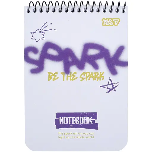 Зошит для записів Yes Create А6 в клітинку 80 аркушів (152308)