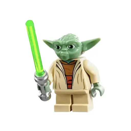 Ігровий блок Rancor Йода зелений з мечем 1 шт