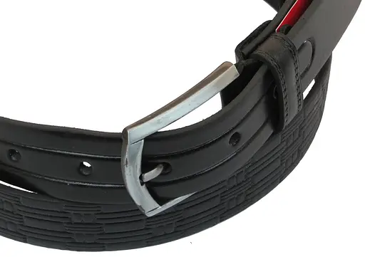 Ремінь шкіряний Skipper чоловічий 120-140х3,3 см acs0017548 - фото 3