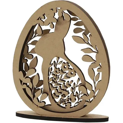 3D композиція на підставці Rosa Talent Зайчик №3 МДФ 14х3х17 см